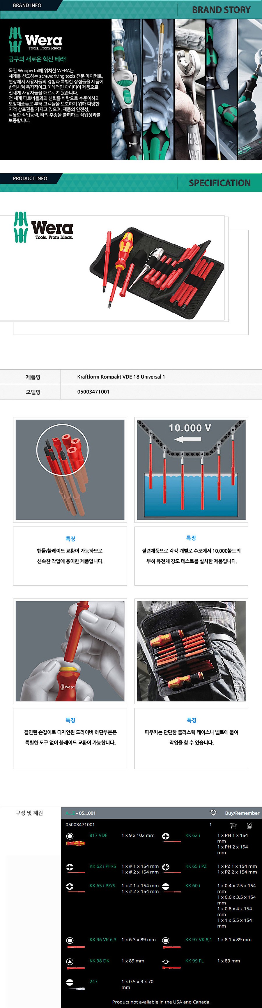 절연 드라이버비트 세트 (KK-18VDE/18pcs)_상세페이지