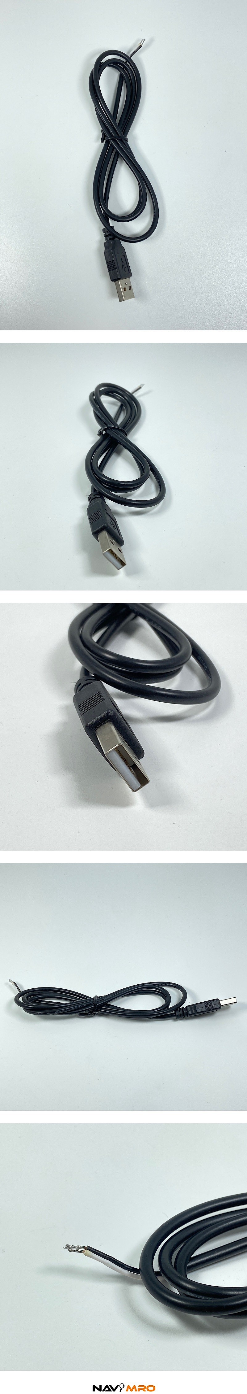 USB-A 커넥터 수타입 2선 전원 케이블 (HAC4818)_상세페이지