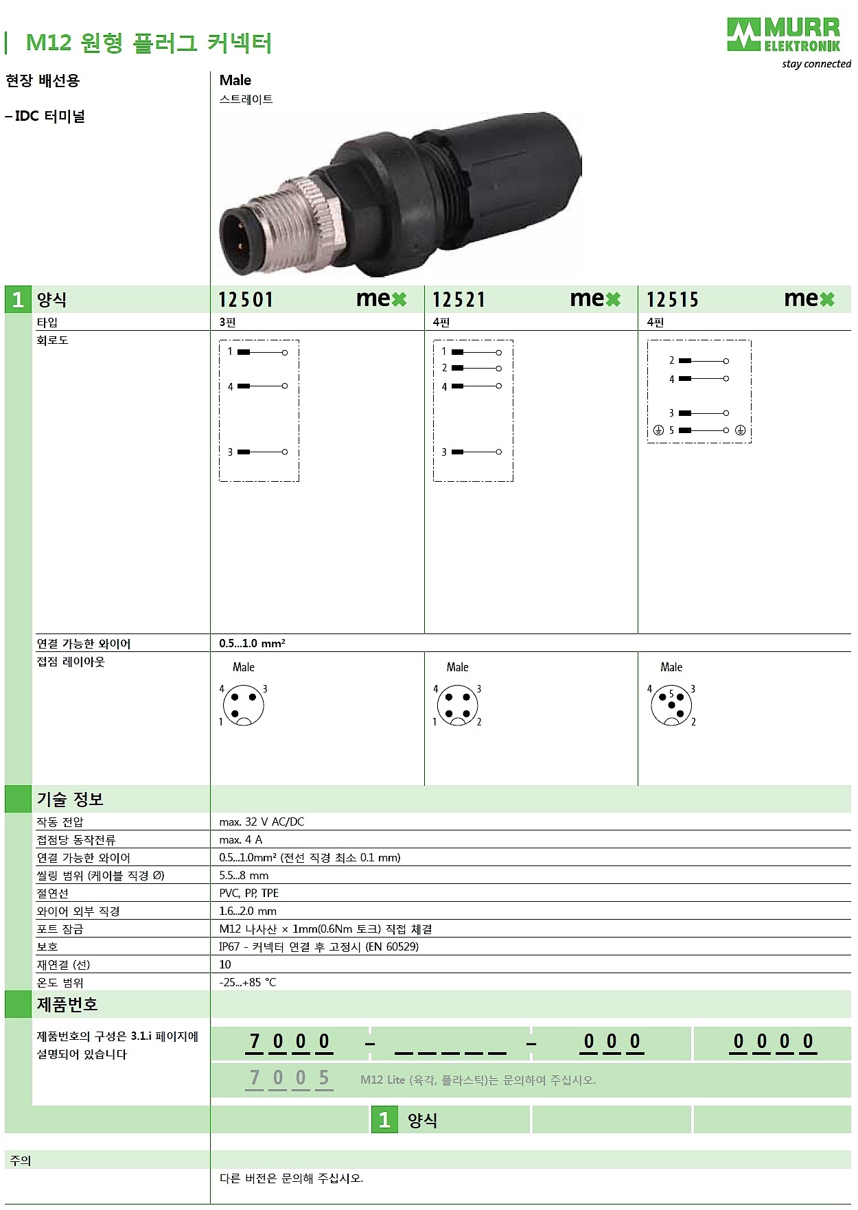 M12 male 0° A-cod. IDC_상세페이지