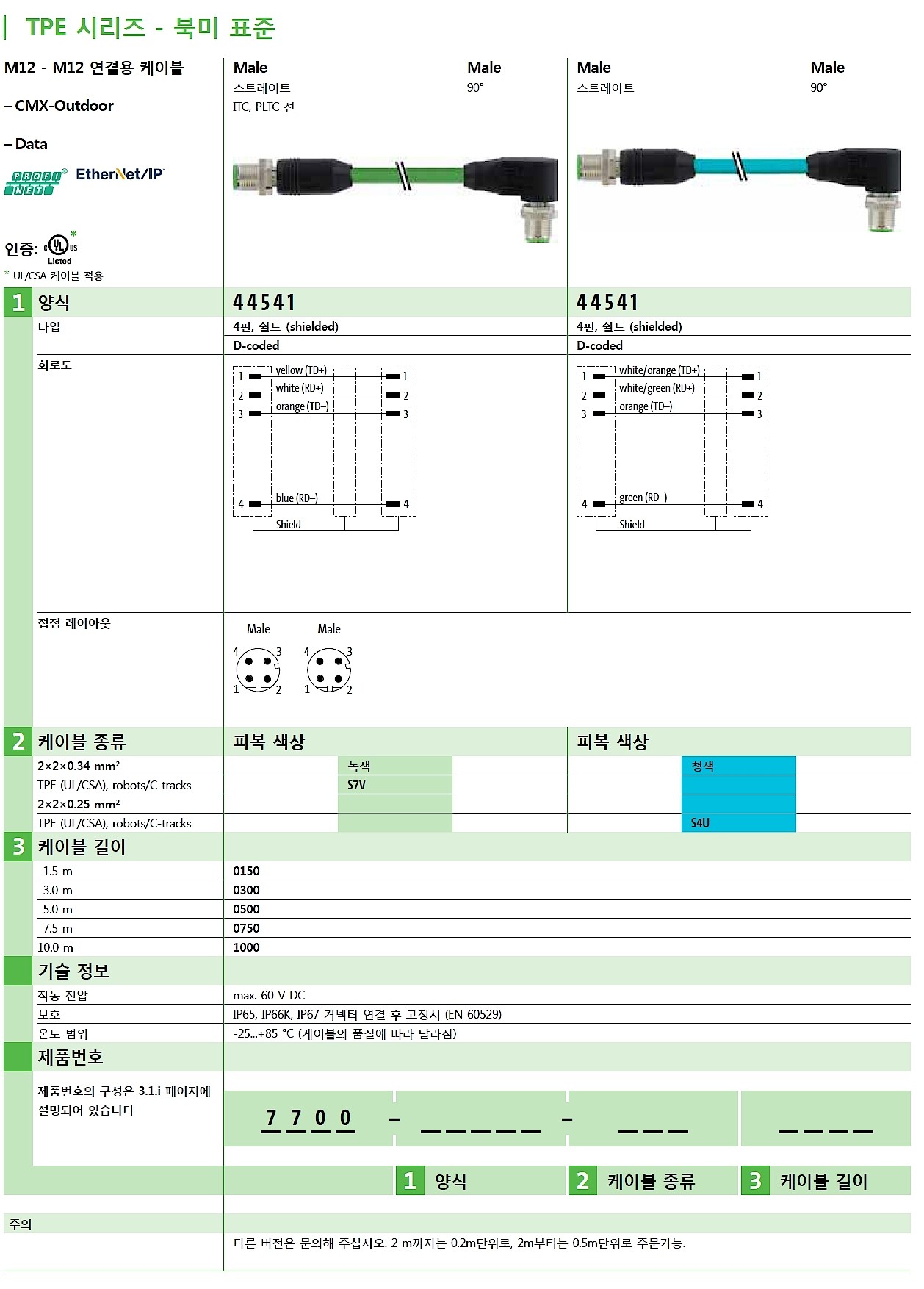 M12 male 0° / M12 male 90° D-cod. shielded_상세페이지