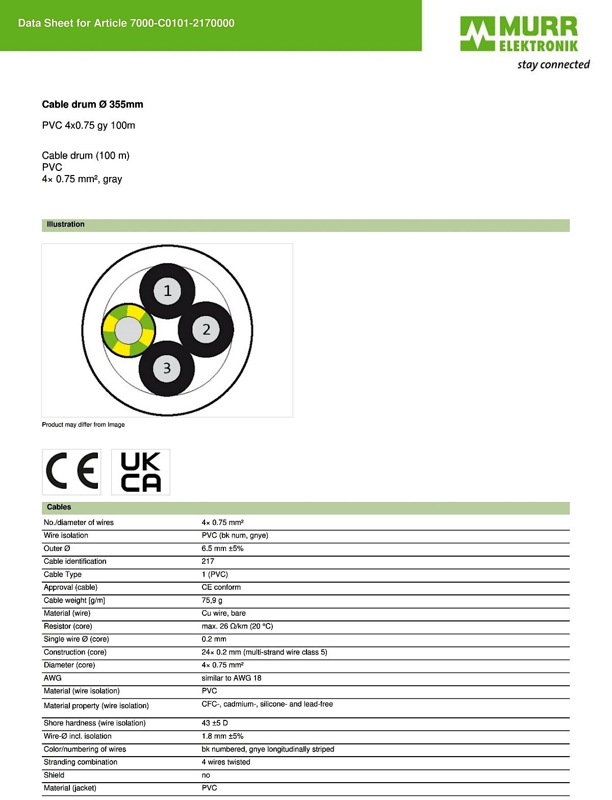 Cable drum Ø 355mm_상세페이지
