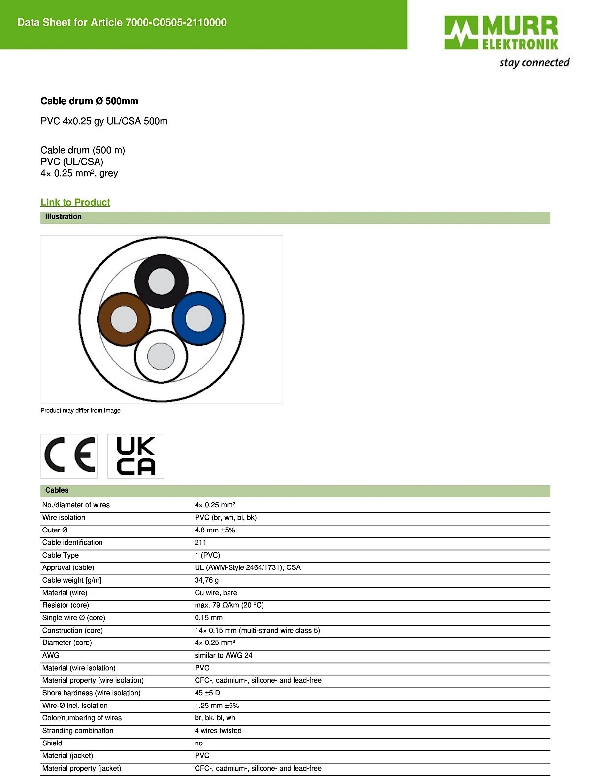 Cable drum Ø 500mm_상세페이지