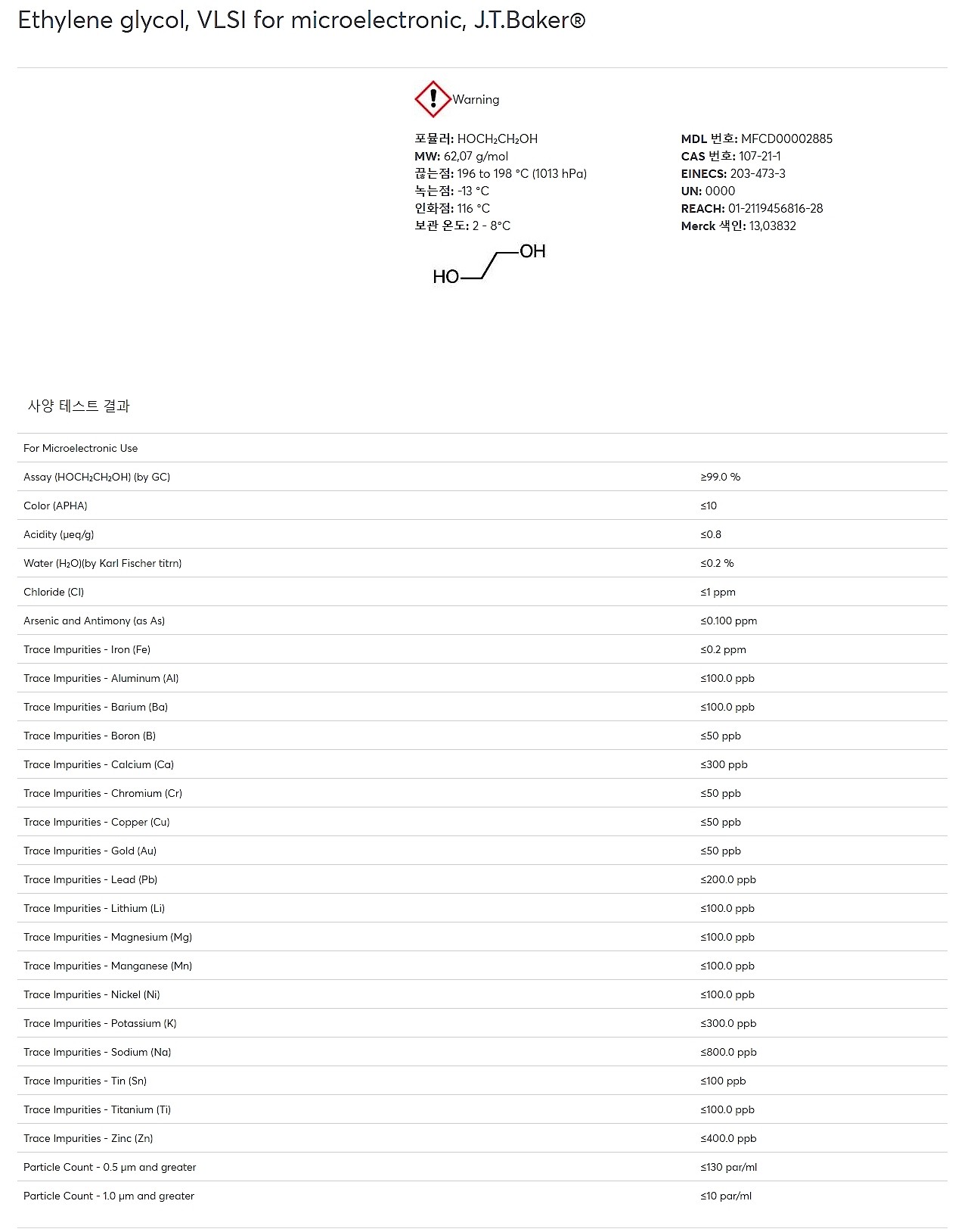 Ethylene Glycol, VLSI_상세페이지