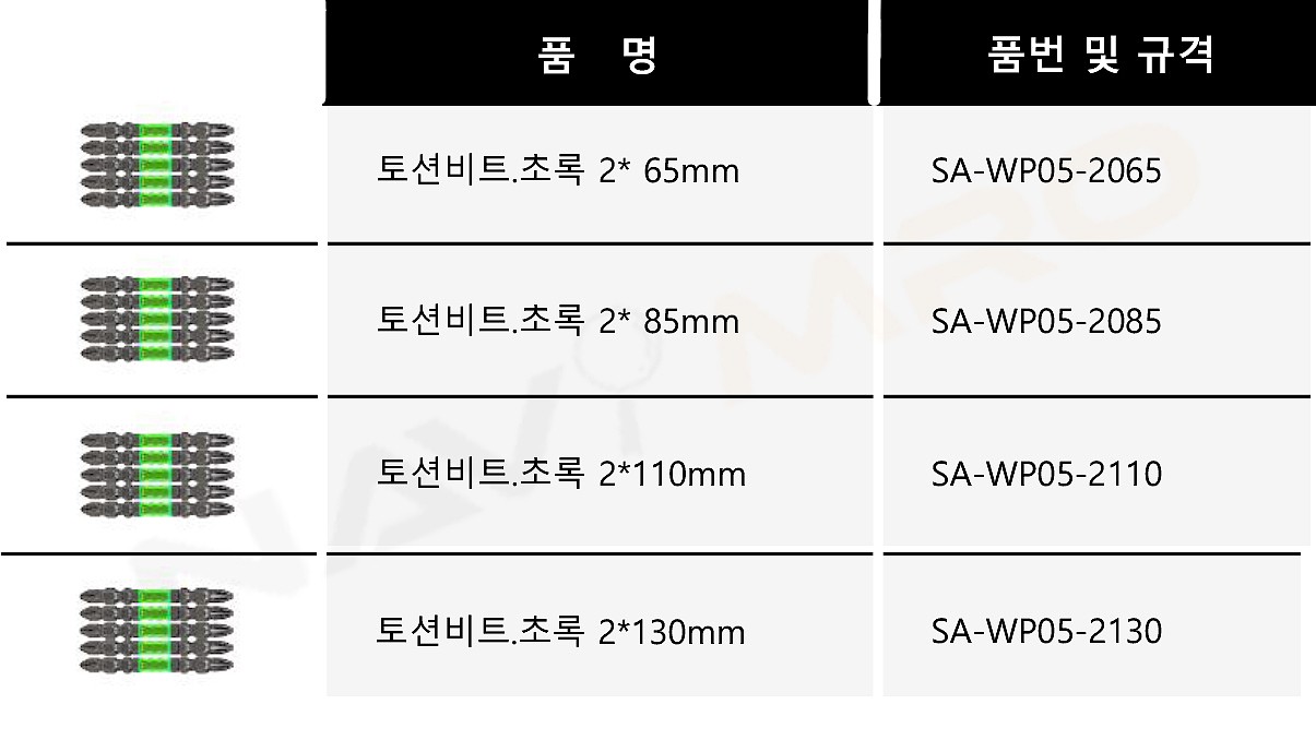 토션비트 (SA-WP05 Series)_상세페이지