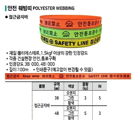 안전웨빙띠 (접근금지바)_상세페이지