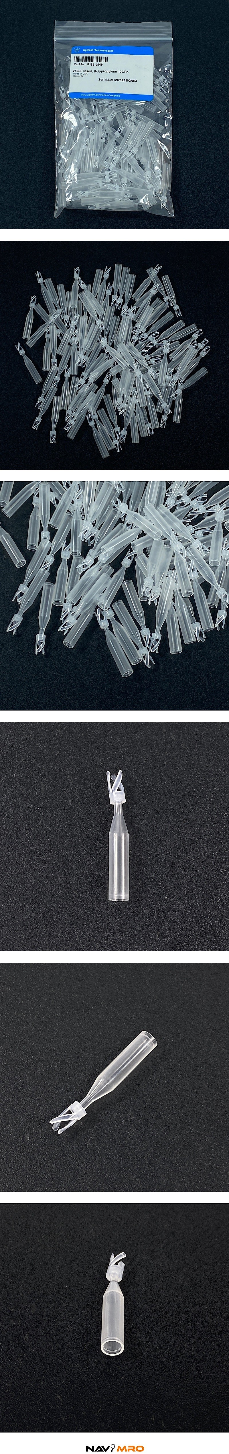 바이알 인서트 (Vial insert, 250ul conical PP with polymer feet)_상세페이지
