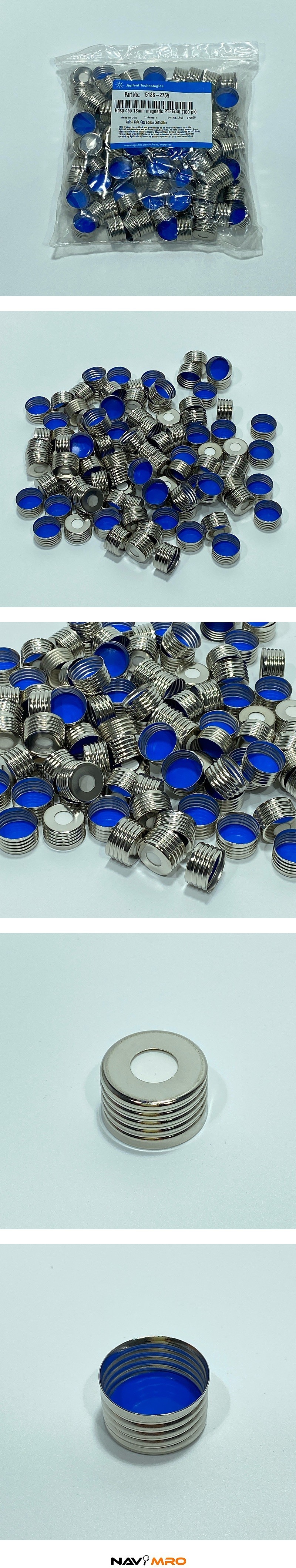 헤드스페이스 바이알 캡 (UltraClean Headspace 18mm Magnetic Screw Cap w/septa)_상세페이지