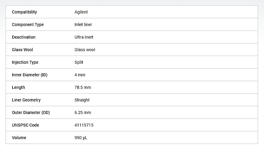 라이너 (Liner, UI,split, straight, glass wool)_상세페이지