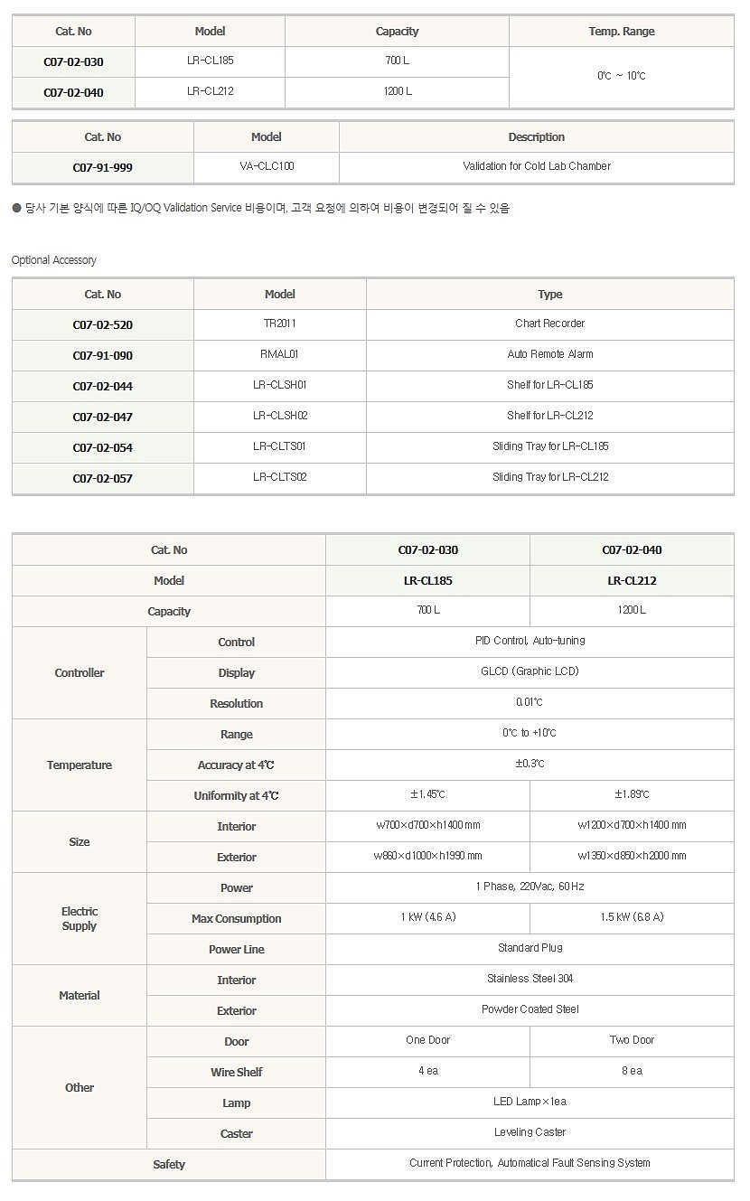 저온 냉장 챔버_상세페이지