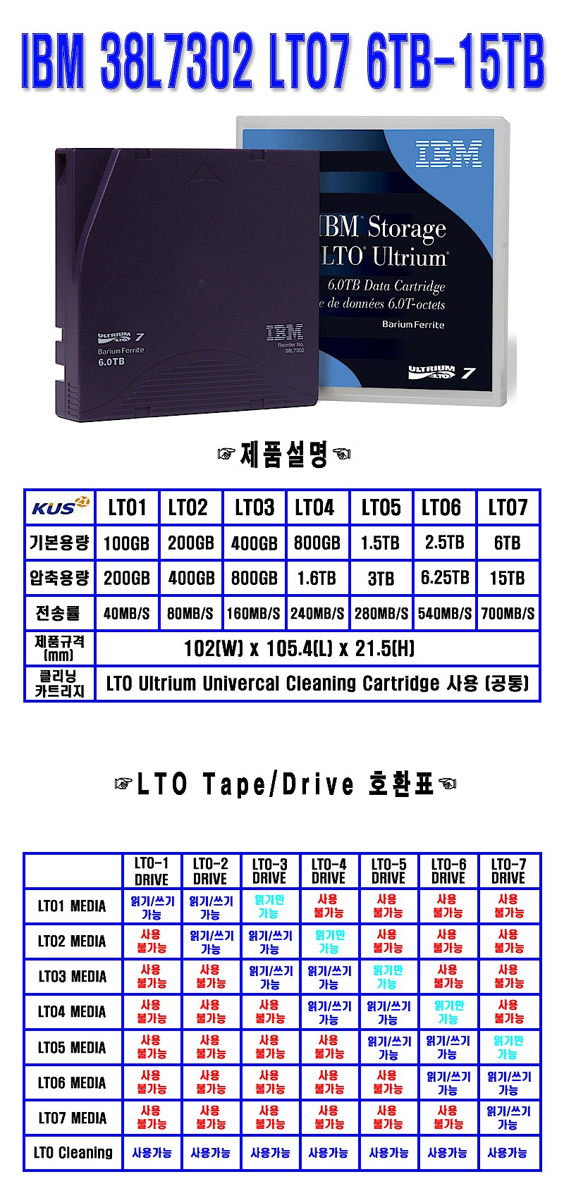 백업 테이프 (38L7302/바코드라벨포함)_상세페이지