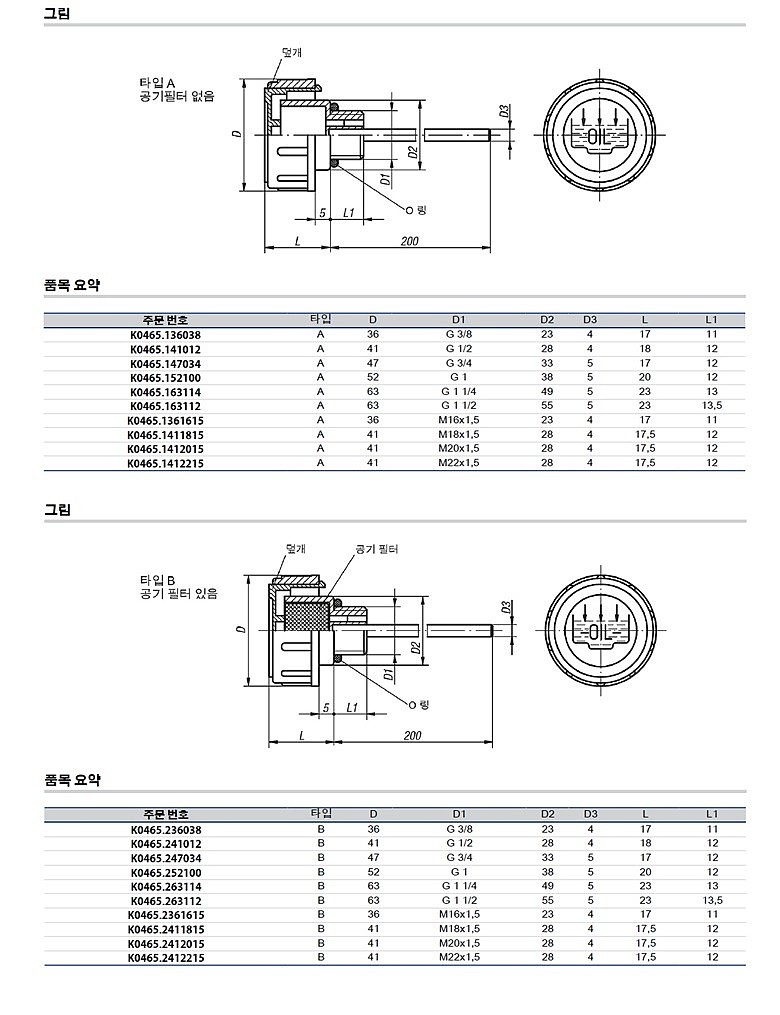 벤트 스크류 오일 딥스틱 (K0465)_상세페이지