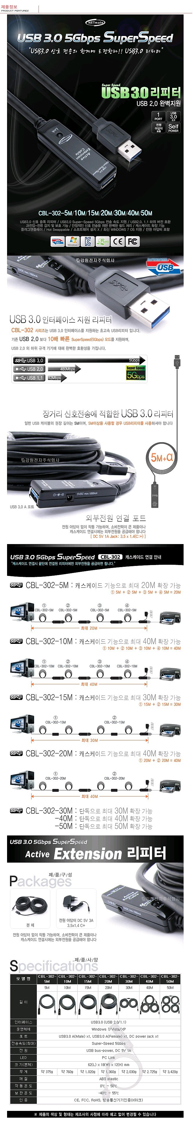 USB 3.0 리피터 (CBL-302)_상세페이지