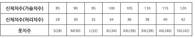 남성용 소라색 반팔 조리복_상세페이지