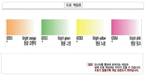 프로컬러 아크릴 (형광)_상세페이지