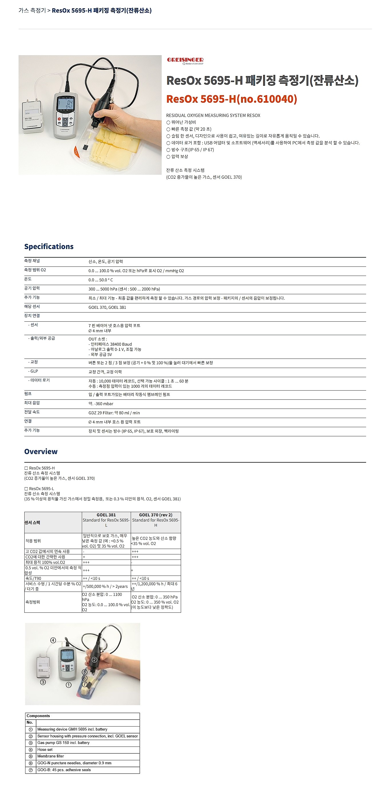 잔류산소 측정기 세트 (ResOx 5695-H)_상세페이지
