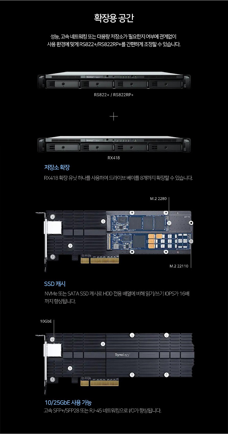 4베이 외장스토리지 Synology HAT3300 HDD 48TB (RS822RP+)_상세페이지