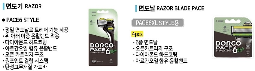 면도기 (PACE6 Style)_상세페이지