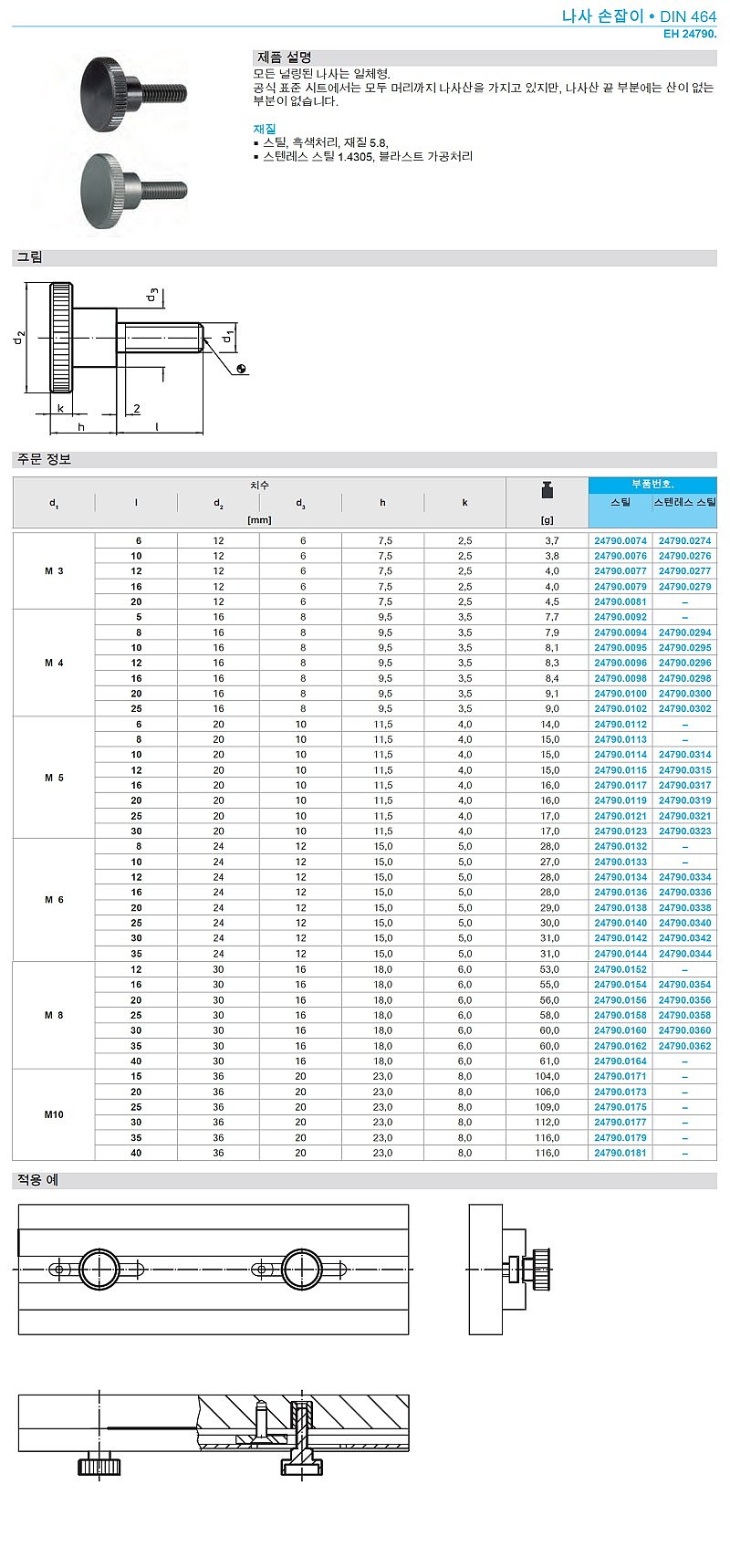 나사 손잡이 (DIN 464)_상세페이지