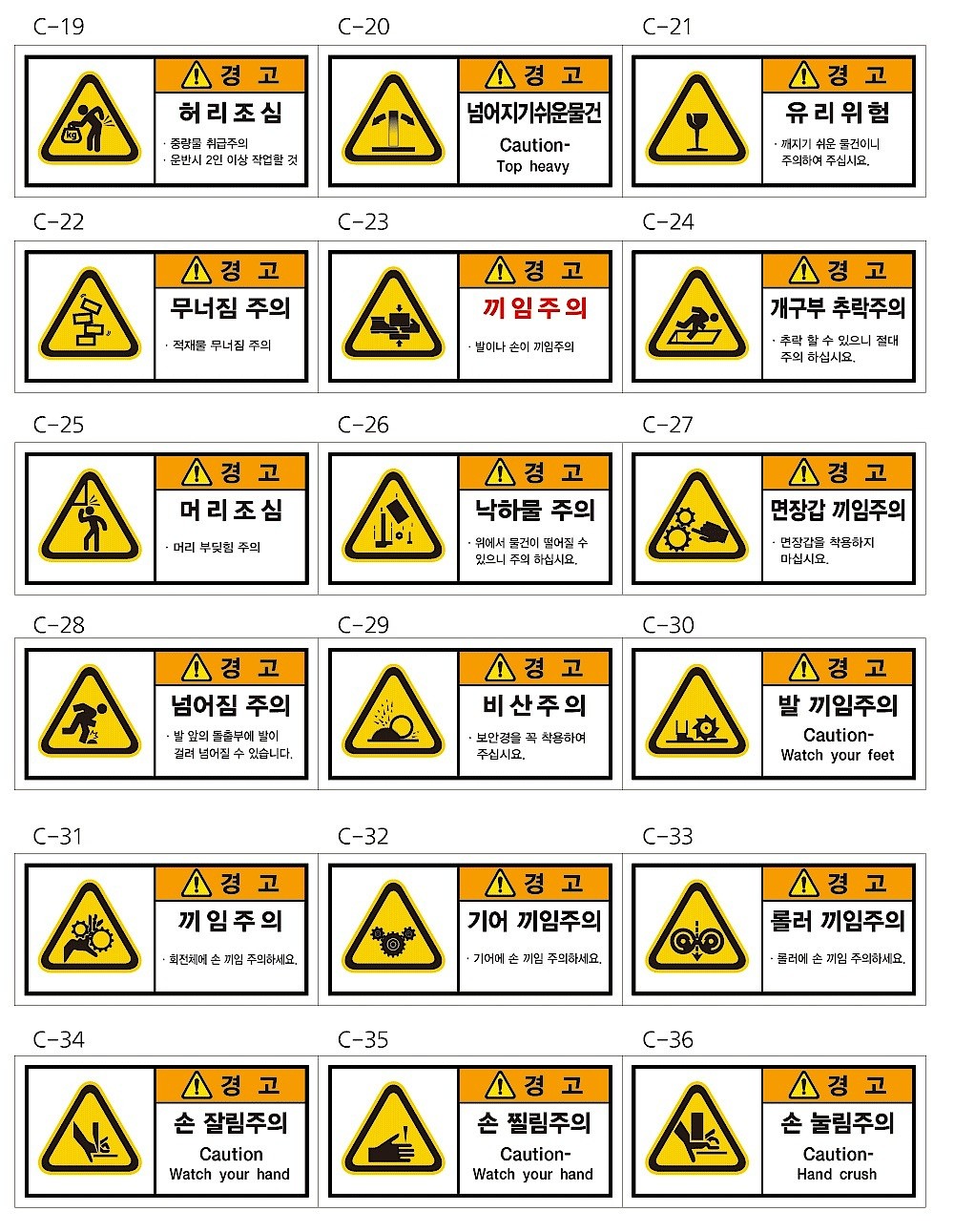 보건 표식 (경고 / 포맥스 타입)_상세페이지