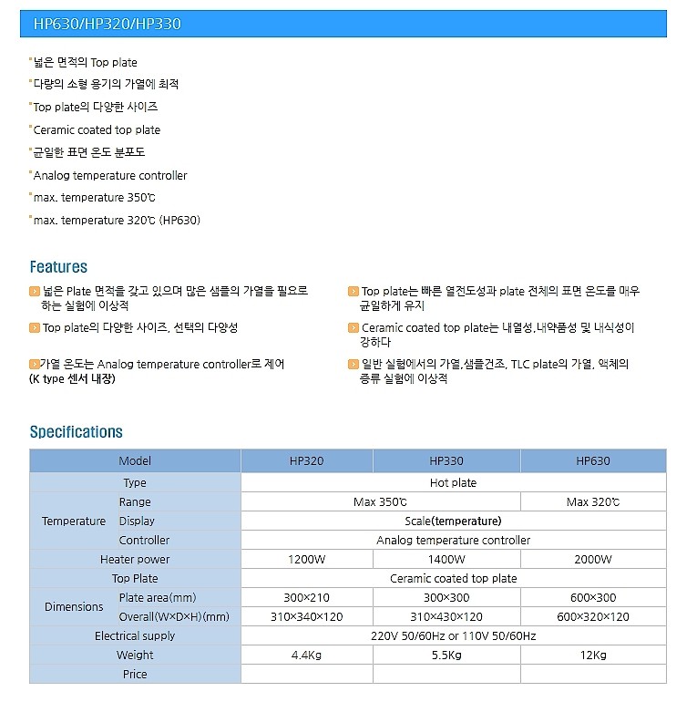 핫플레이트 (아날로그)_상세페이지