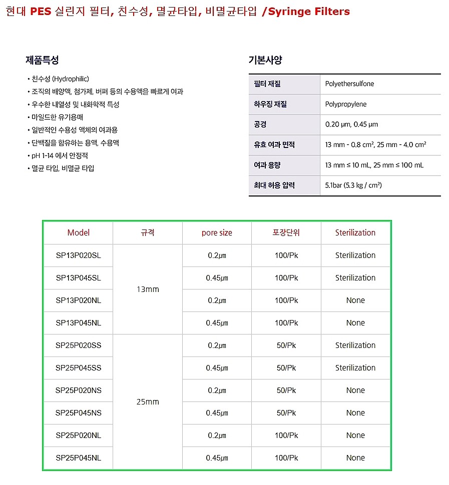 현대 시린지 필터 (PES)_상세페이지