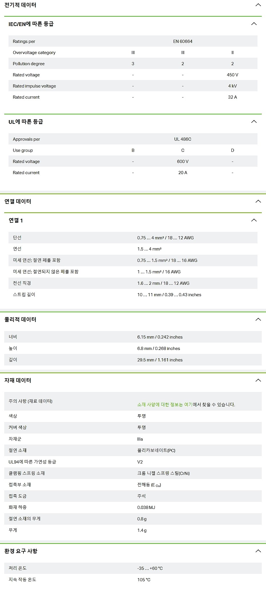 단선용 직결형 커넥터 (2773-240)_상세페이지