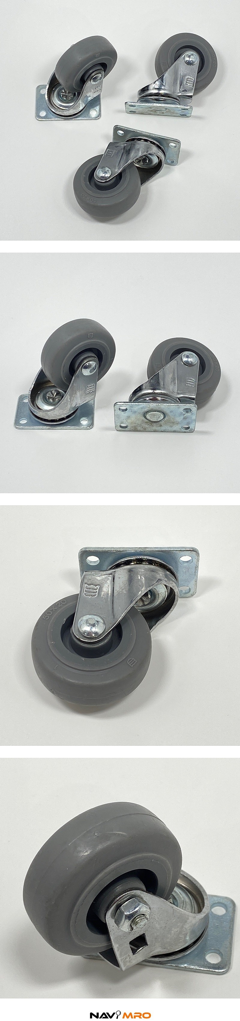 2인치 경하중용 캐스터 (TP3000/Plate/MIR Wheel)_상세페이지