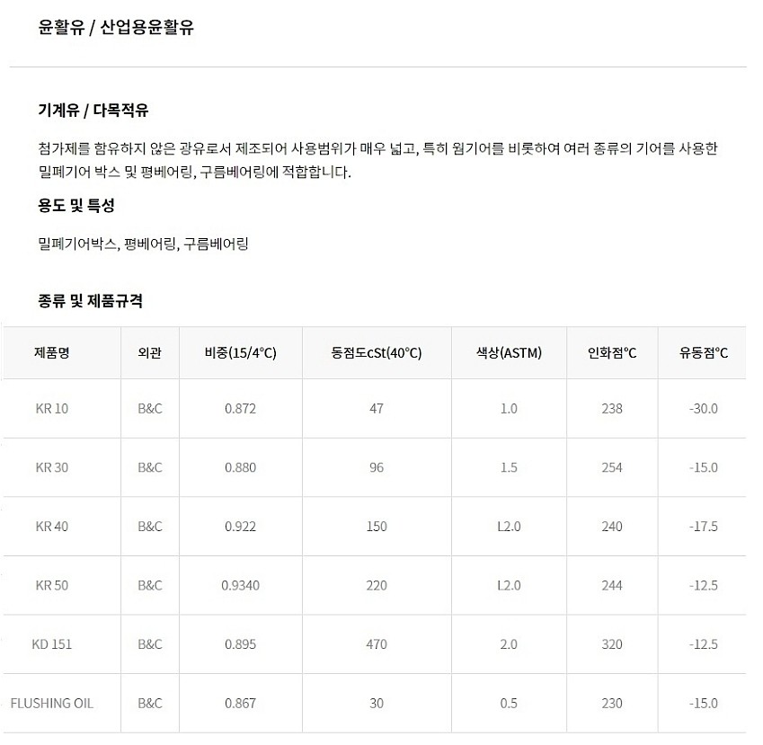 기계유 (KR-50)_상세페이지