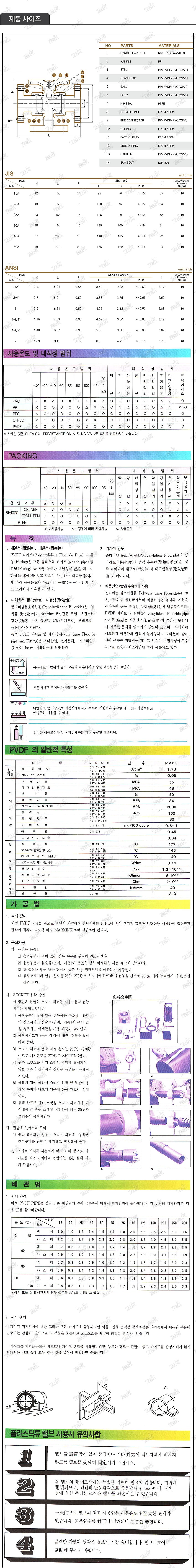 유니온 볼밸브 (3-WAY/PVDF/FPM/플렌지)_상세페이지
