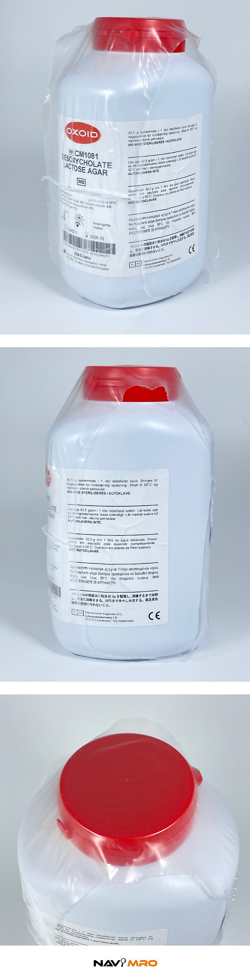 Desoxycholate Lactose Agar (DCLA)_상세페이지