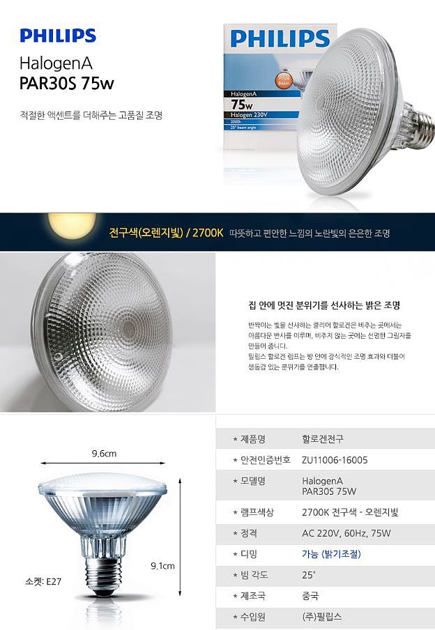 par30S 할로겐 불투명 (75W)_상세페이지