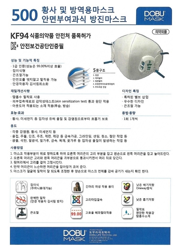 1급 방진 마스크 (EPP-500)_상세페이지