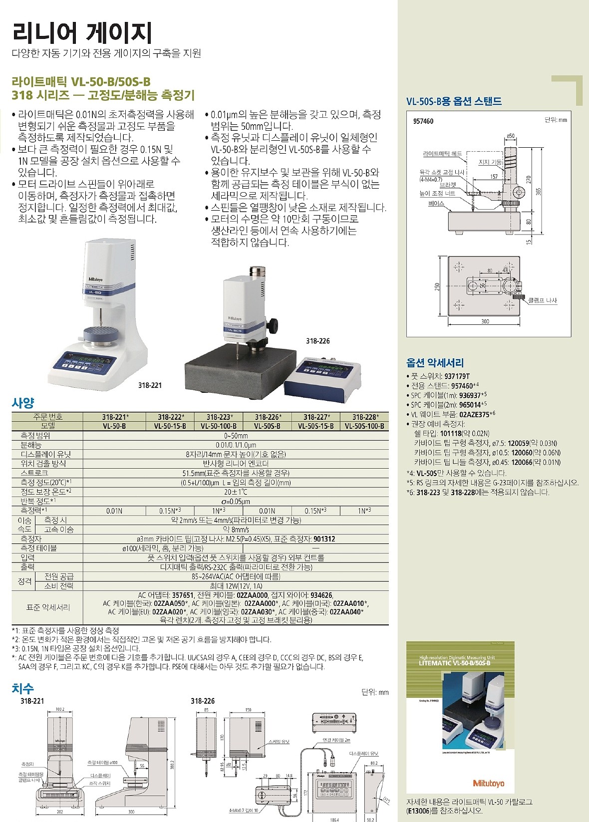라이트 매틱 (318 Series/VL-50(S)-B)_상세페이지