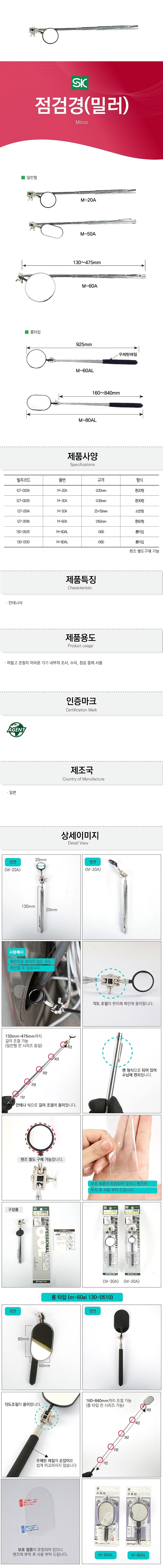 밀러반사경안테나 (M-AL Series)_상세페이지