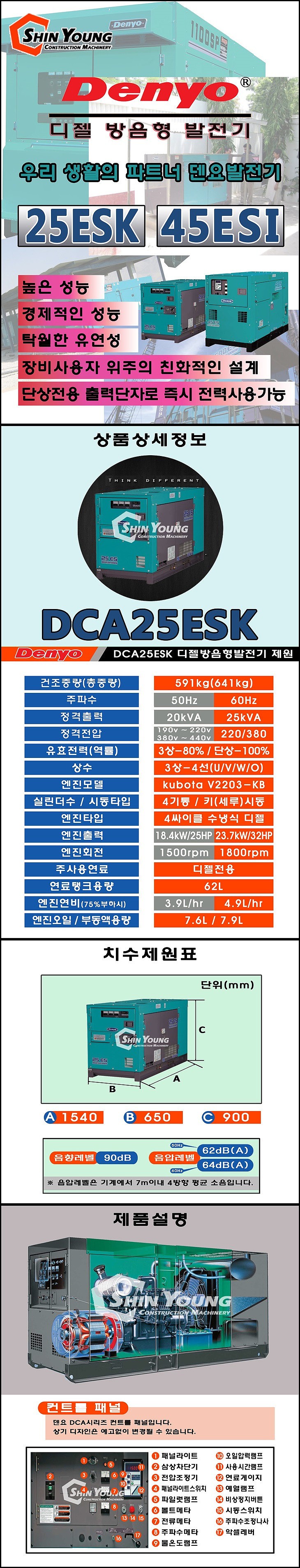 디젤 발전기 (DCA-25ESK)_상세페이지