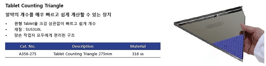 Tablet Counting Triangle_상세페이지