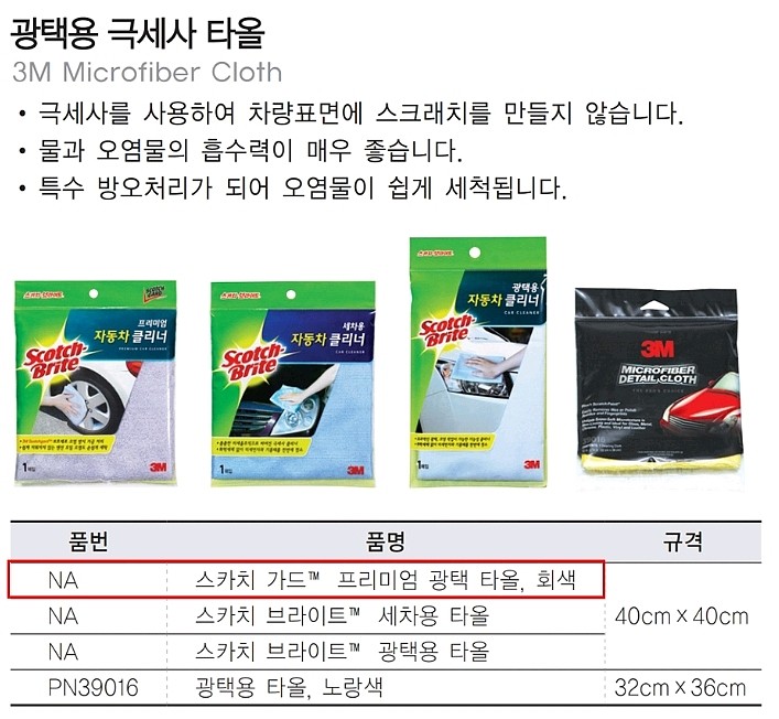 프리미엄광택용 극세사타올(회색/융)_상세페이지