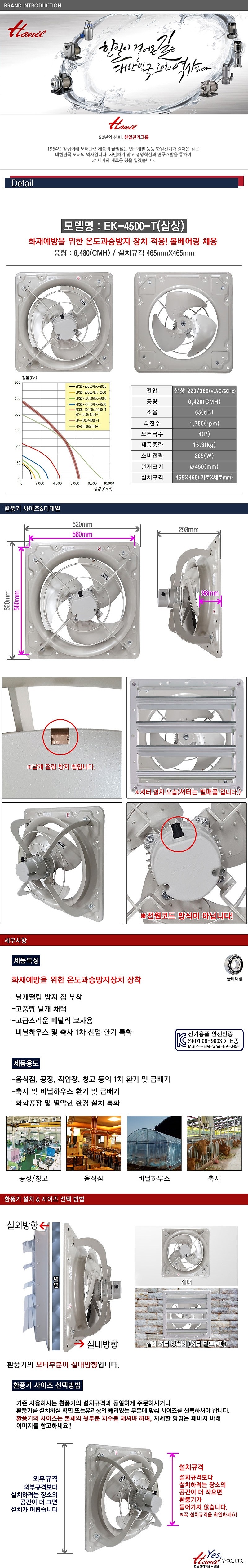 유압형 고풍량 환풍기 (EK-4500-T)_상세페이지