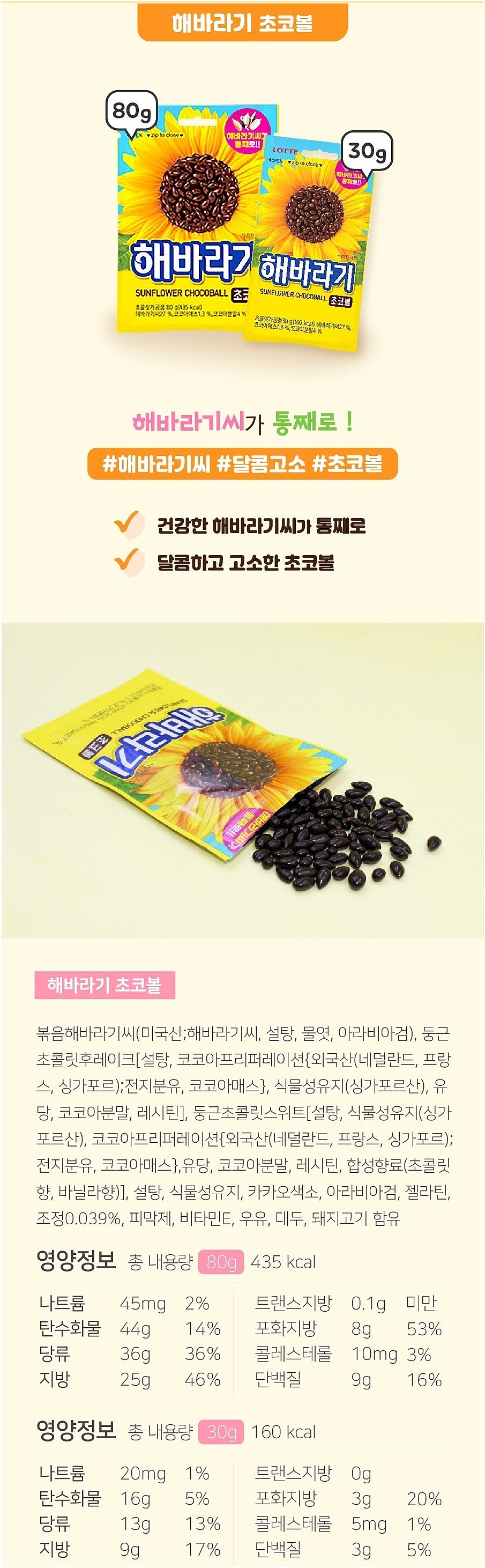 해바라기 초코볼_상세페이지