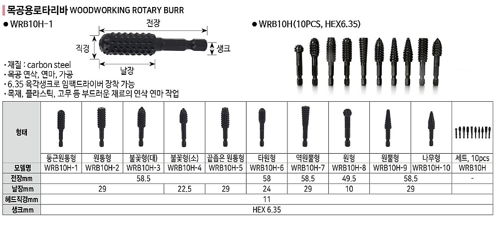 목공용 로타리바 (WRB10H)_상세페이지