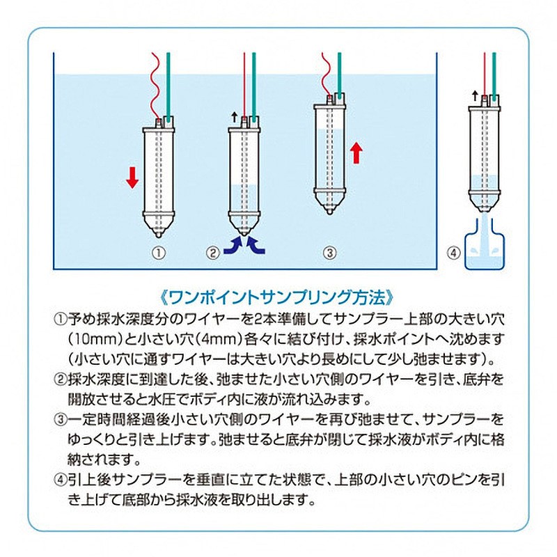 스텐 지하수 샘플러 폭탄 타입 500mL_상세페이지