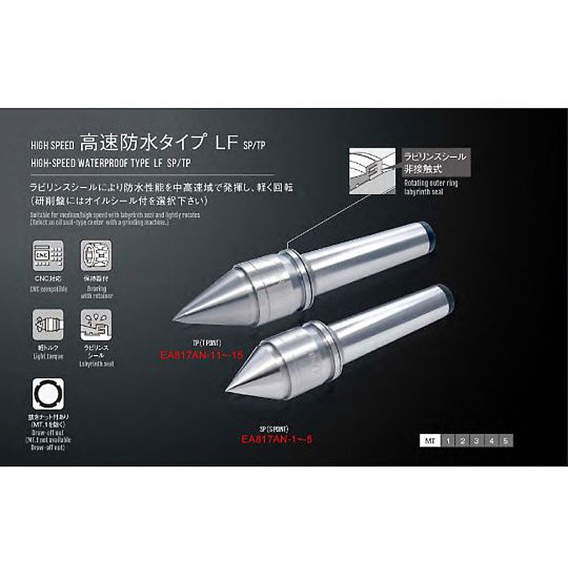 회전 센터(고속 방수 타입) EA817AN 시리즈_상세페이지