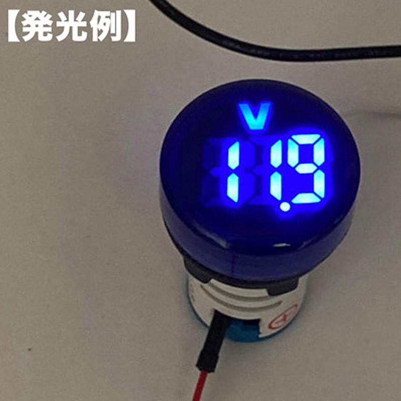 DC4-100V LED 디지털 전압계 FXB16-22 시리즈_상세페이지