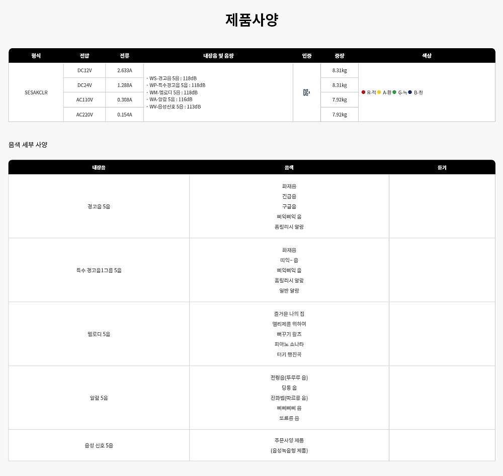 철강용 신호음 내장 내압 방폭형 LED 반사경회전 경고등 (SESAKCLR Type)_상세페이지