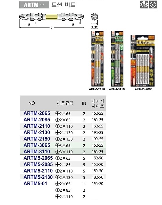 토션비트 세트 (ARTM5-01)_상세페이지