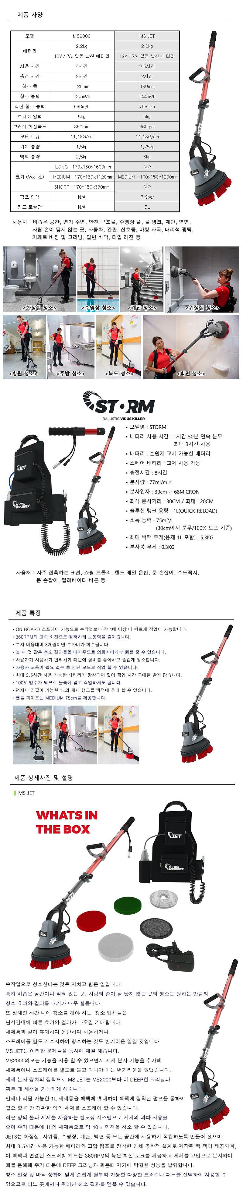 핸디형 청소기 (MS JET)_상세페이지