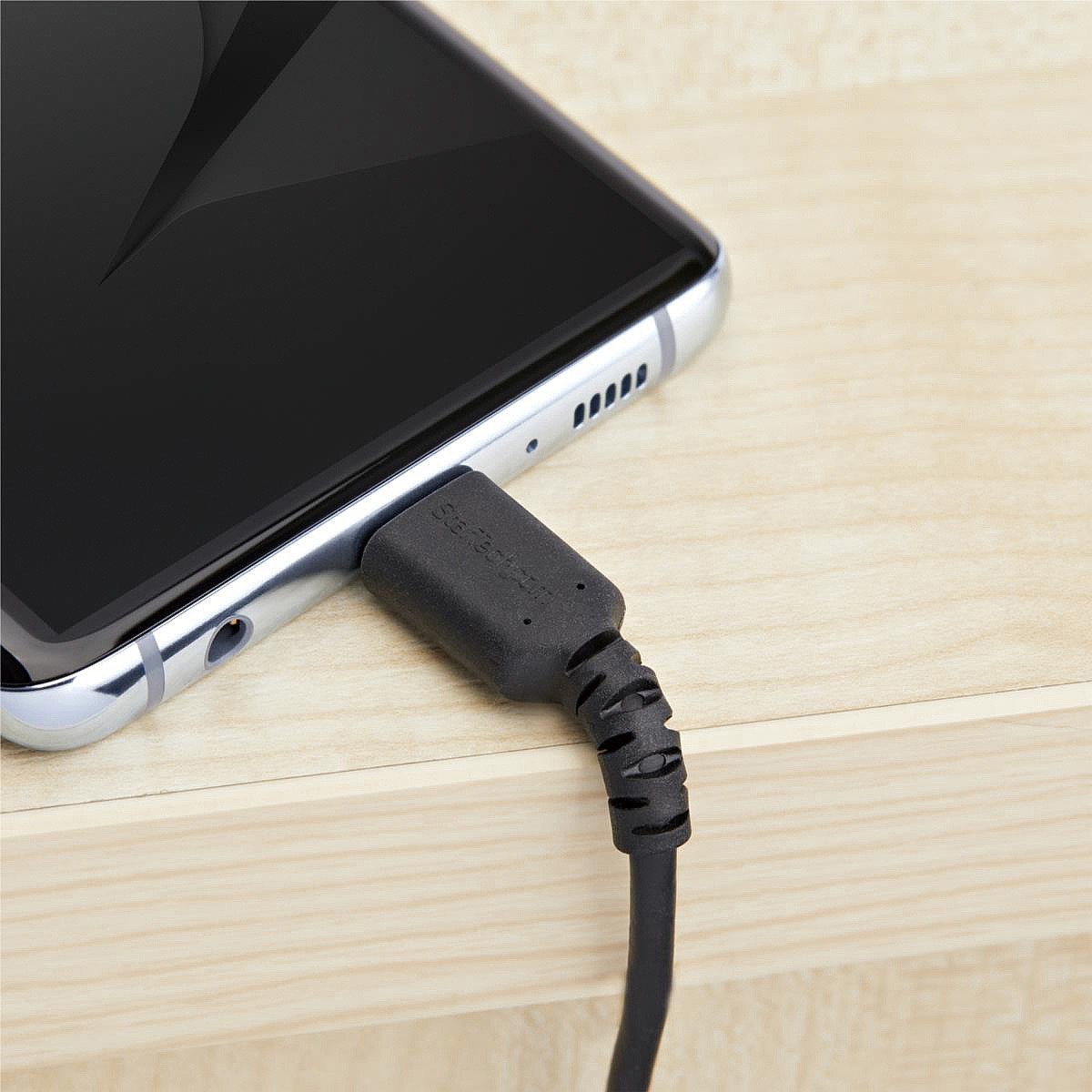USB 케이블/USB 2.0 Type-A - Type-C/3A 60W/고내구성 아라미드 섬유 보강/수컷 수컷/충전 & 데이터 전송 동기/타입 C 커넥터_상세페이지