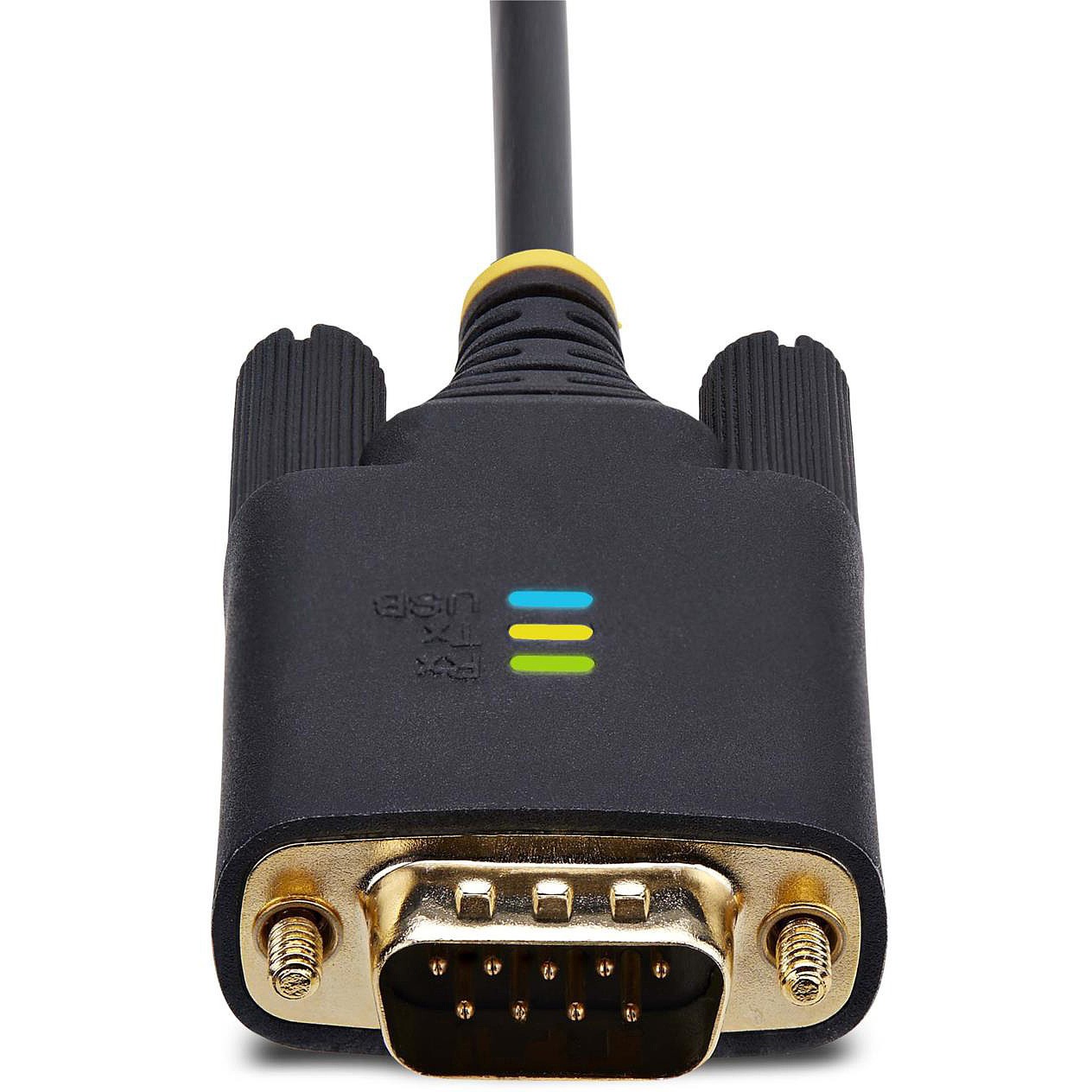 USB - RS232C 시리얼 변환 케이블/스트레이트/USB 2.0 접속/2m/1포트/수컷-수컷/FTDI FT232R/ESD 보호/각종 OS/DB9_상세페이지