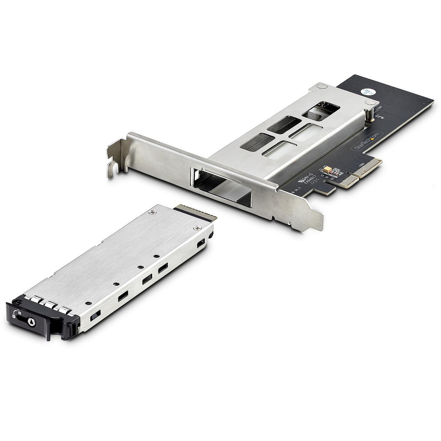 M.2 NVMe SSD 지원 모바일 랙 / PCIe 4.0 x4 / 핫 스왑 가능 / 공구 불필요 / 키 포함 / PCI Express 고속 데이터 전송_상세페이지