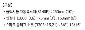3/8인치 6각 스파크플러그 소켓 튠업 세트 (3605)_상세페이지